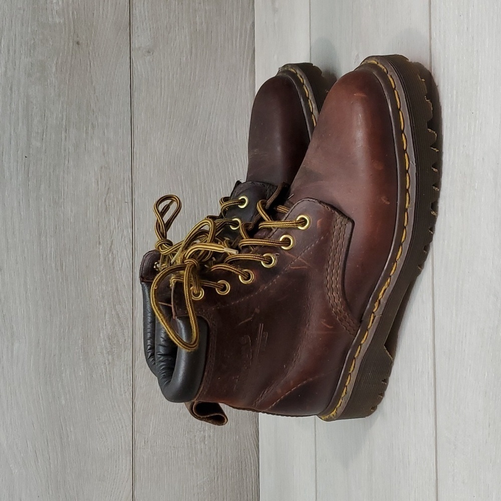 Vintage Dr. Martens Womens Leather England Y2K Boots shoes sz UK 5 US 7